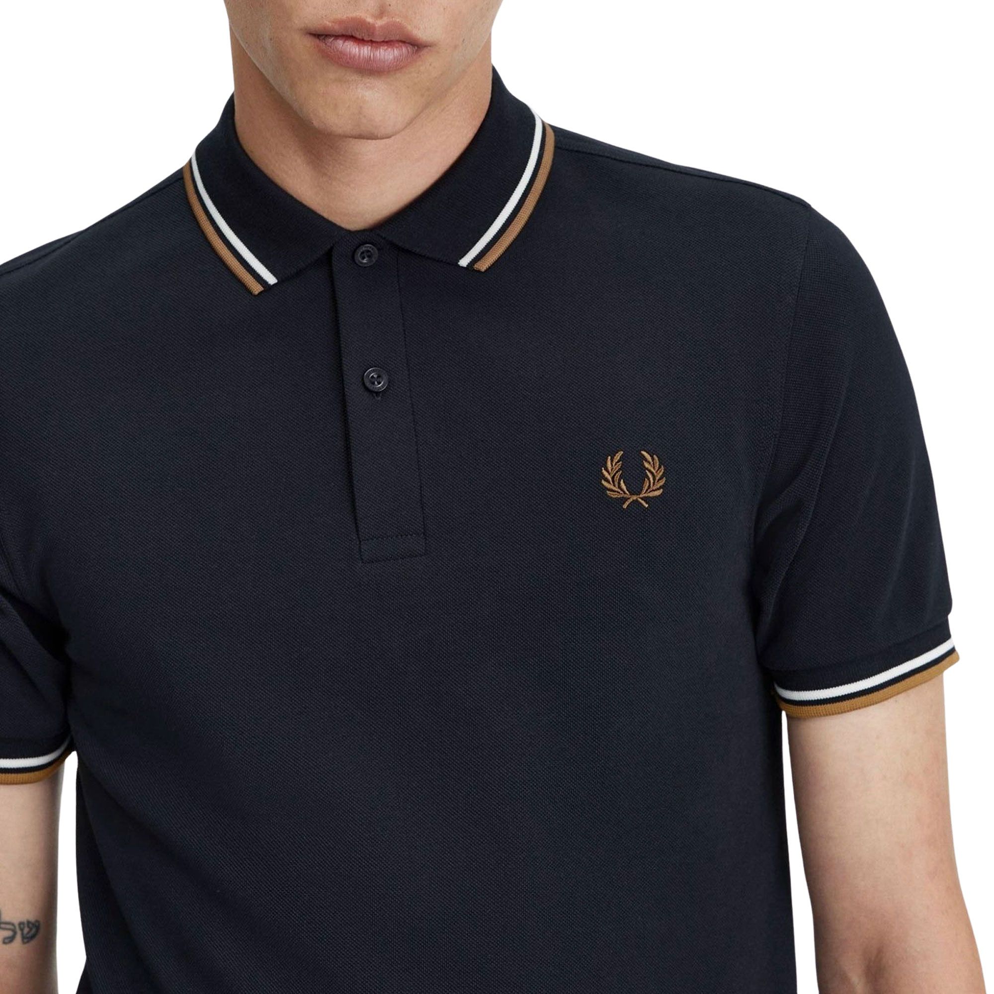 Fred Perry Twin Tipped Polo Shirt Men | Plutosport
